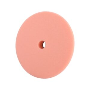 Polírozó korong Polírkorong Egylépéses Polírozás, T40, 180×25mm Tengely: 22mm Narancs, Tépőzáras