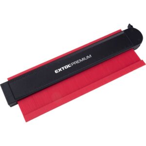 Profilmásoló (Formaátjelölő, Konturmásoló) Sablon, 256mm Mágneses