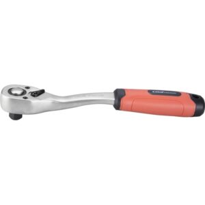 EXTOL PREMIUM Racsnis hajtószár racsnis kulcs hajtókar Cv., 45 Fog, Hajlított Szár 1/2" 253mm