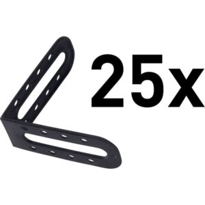 Sarok Profil Lapszintezőhöz (8845010 Csempeszintezőhöz) készlet 25 db 60×60mm Műanyag, L-Típusú
