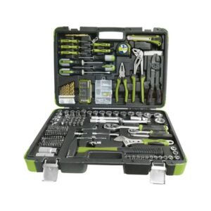 EXTOL CRAFT Szerszámkészlet, Cv., Racsnis 45Fog 1/4" És 1/2" 303 db Műanyag Koffer