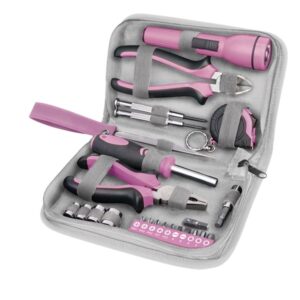 LADY Szerszámkészlet hölgyeknek 23db ¼" női rózsaszín szerszám készlet szerszámos szett