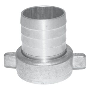 Tűzoltó tömlő Tömlővég Csatlakozó, Rögzítő Anyával, Fém 2"×2" Acél Ötvözet, 8895101 Szivattyúhoz