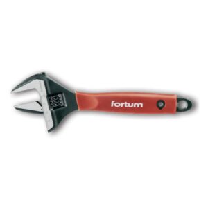 FORTUM Állítható Villáskulcs Bw Sorozat, 22,5 Fok,61Crv5 212mm / 8" Foszfátozott, 0-38mm Tartomány