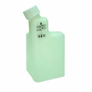 Univerzális üzemanyag keverőedény keverő kanna keverő edény benzin-olaj keverő flakon 1L 03-06006