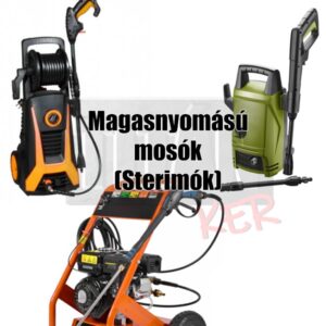 Magasnyomású mosók (Sterimók)