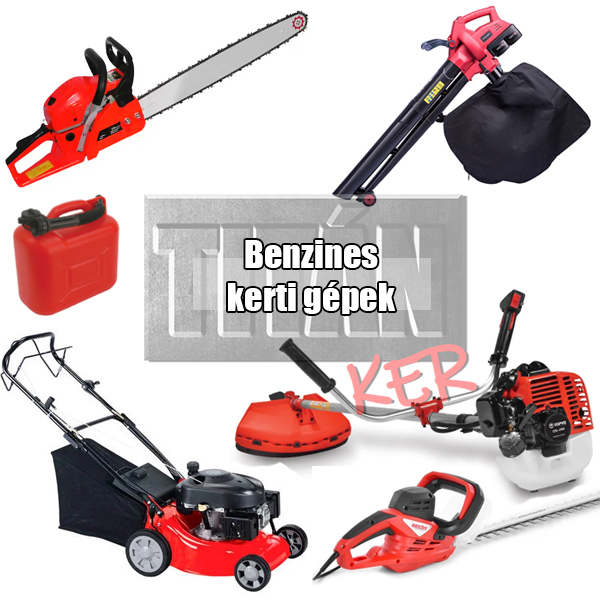 Benzines kerti gépek