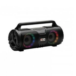 Hordozható bluetooth hangszóró bluetoothos hangszóró hangfal 35x14x17cm 20W RMS LED USB AUX